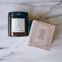 Load image into Gallery viewer, LOVE WASHED ESSENTIAL OIL CANDLE
