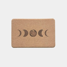 Load image into Gallery viewer, Moon Cork Brick (100% Natural Cork Yoga Block)
